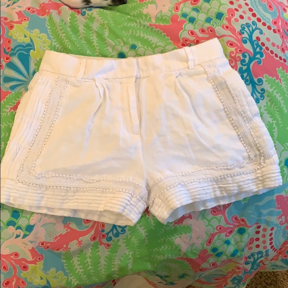 J Crew linen shorts